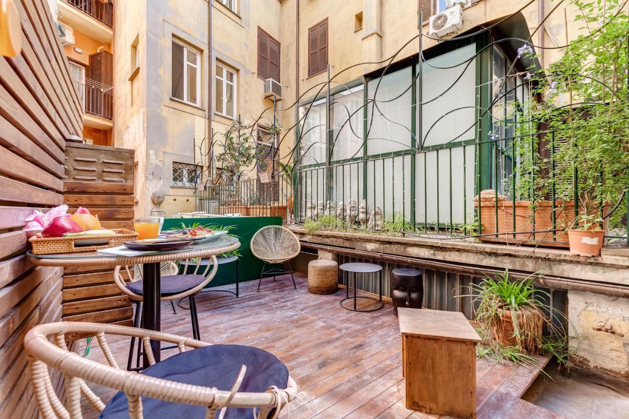 Vivilo Collection - Spanish Steps Macelli Apt With Private Terrace Рим Екстериор снимка